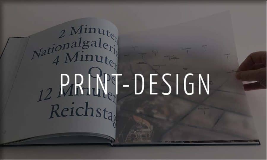 Grafikdesign Printmedien
