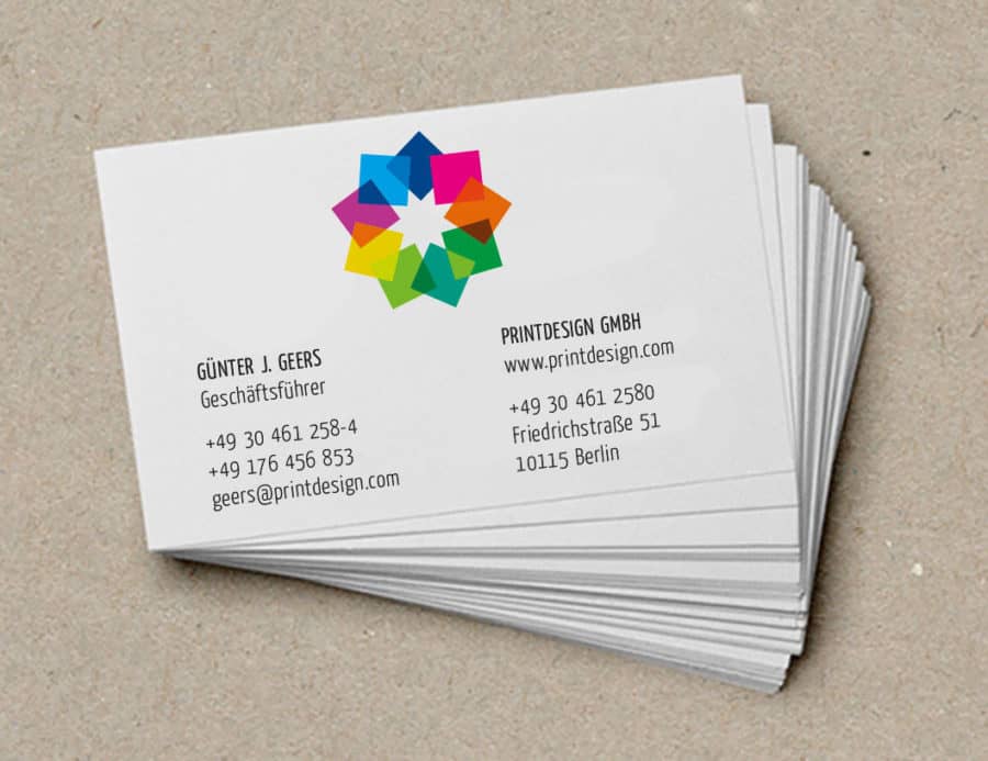 Grafikdesign Businesscard