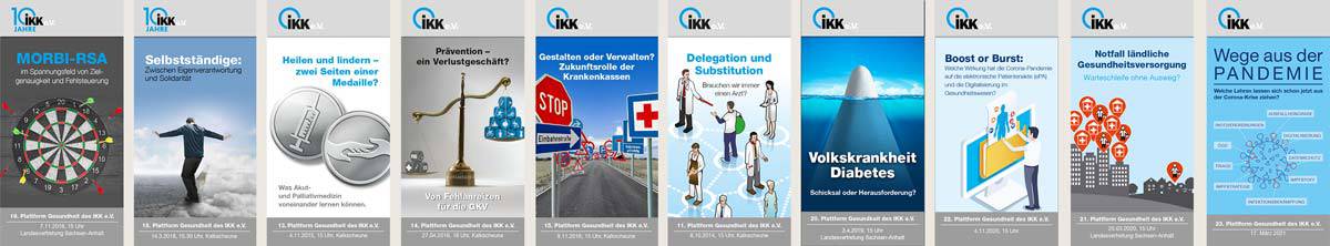 ikk Plattform Gesundheit Lücken-Design