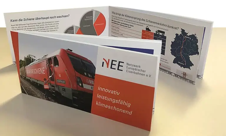 Schwerpunkt Berlin 40 Grafikdesign Lücken-Design – NEE Flyer