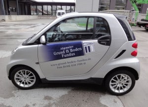AGBF Autobeschriftung am smart