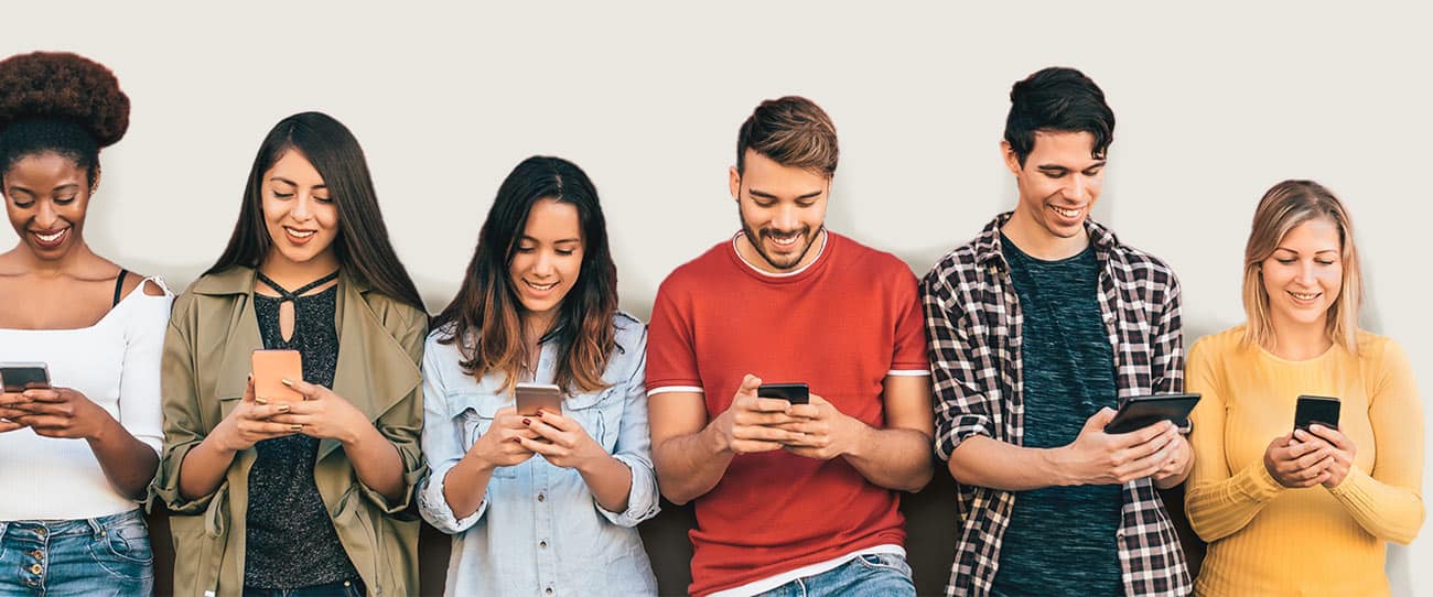 webdesign smartphones