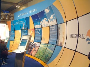 Messestand VATTENFALL