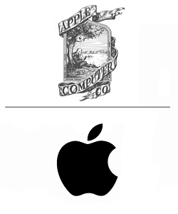 grafikdesign Logos apple