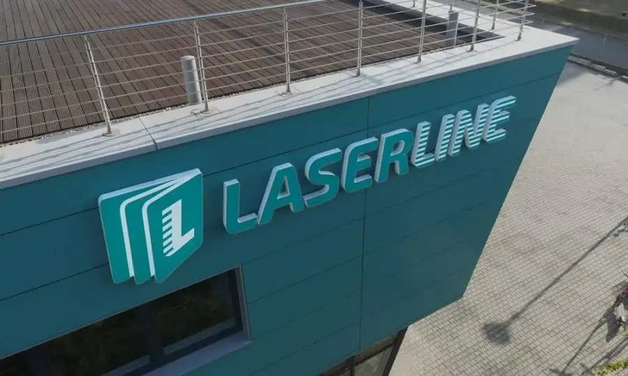CD für eine Druckerei 34 laserline perspektivisch